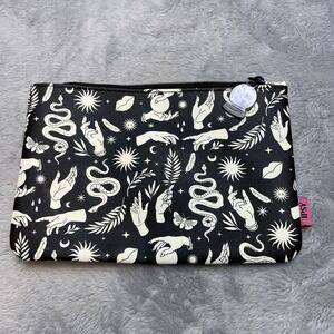 Ipsy Glam Cosmetic Makeup Bag Oct 2024 Beauty Nightmares Toiletry‎ Travel Goth